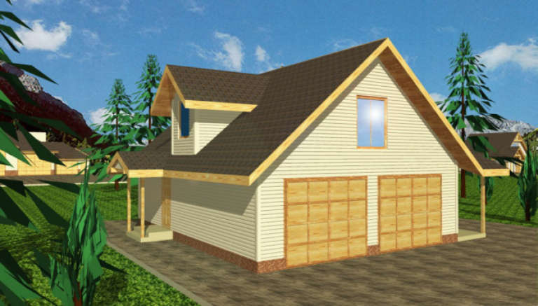 House Plan House Plan #1745 Front Elevation