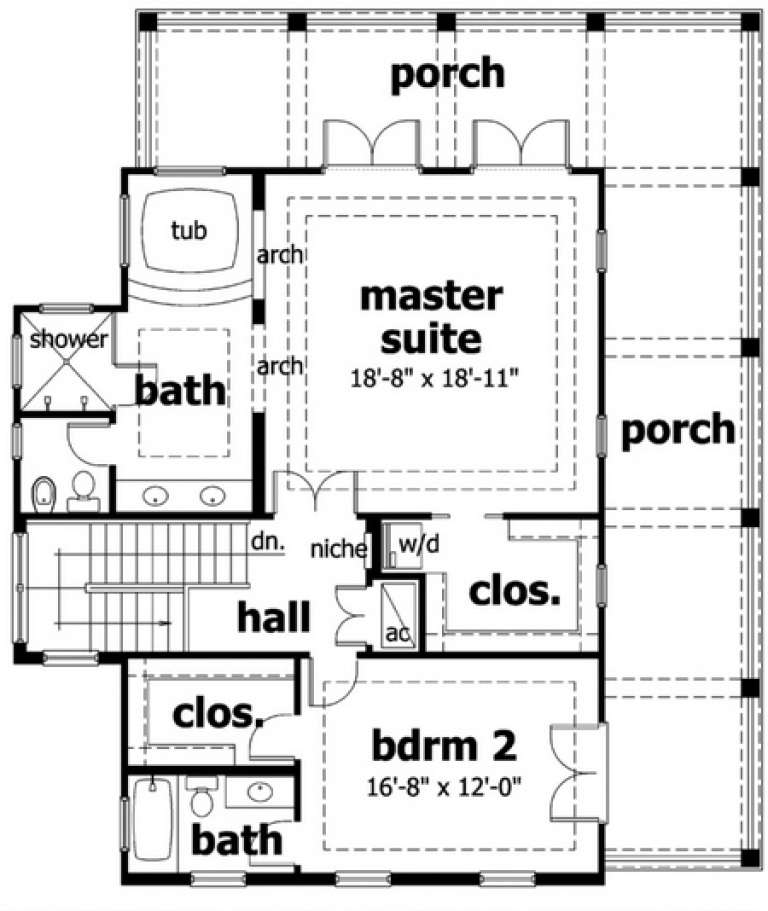House Plan House Plan #175 Drawing 2