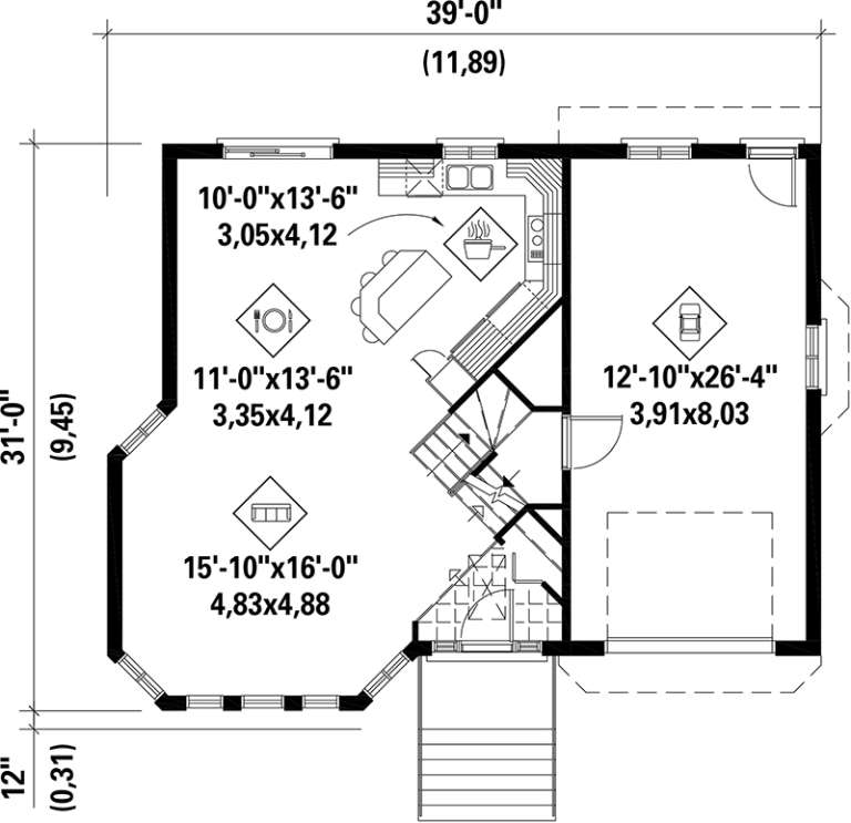 House Plan House Plan #17591 Drawing 1