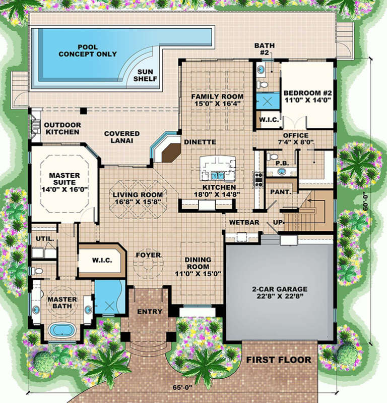 House Plan House Plan #17608 Drawing 1
