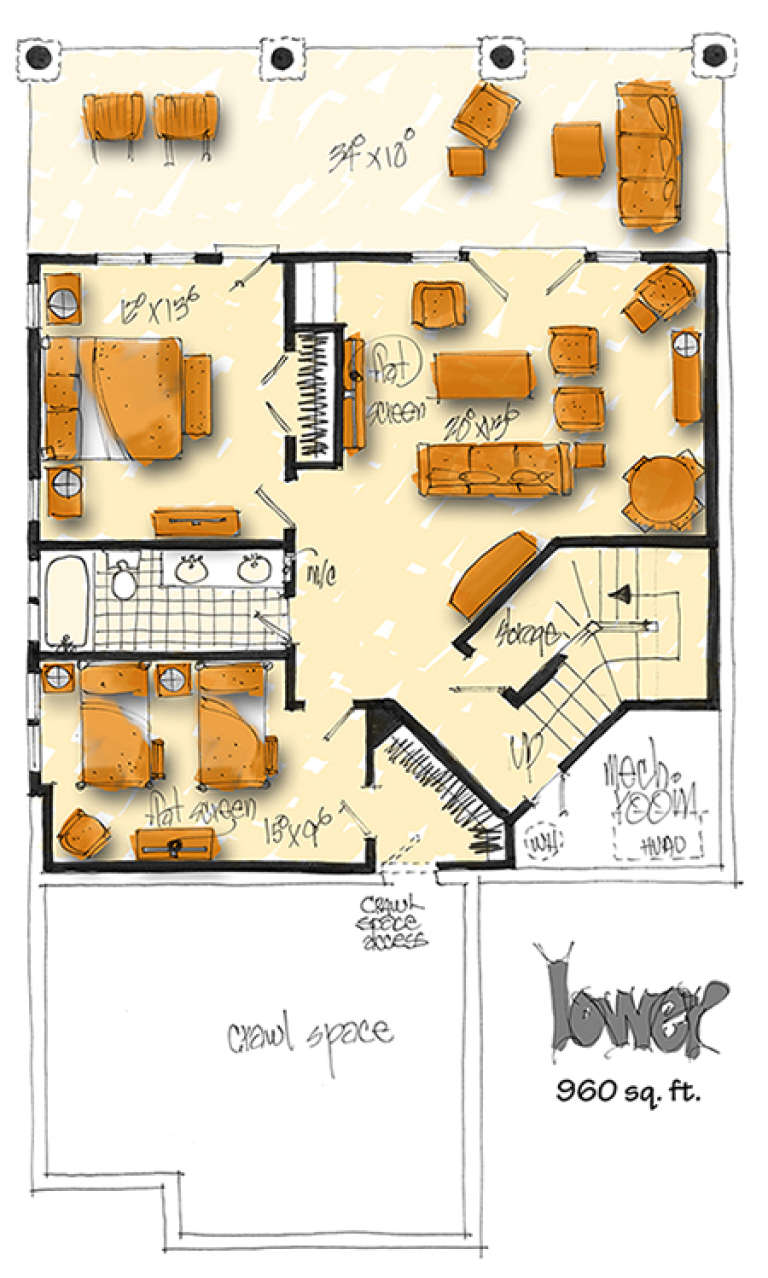House Plan House Plan #17675 Drawing 3