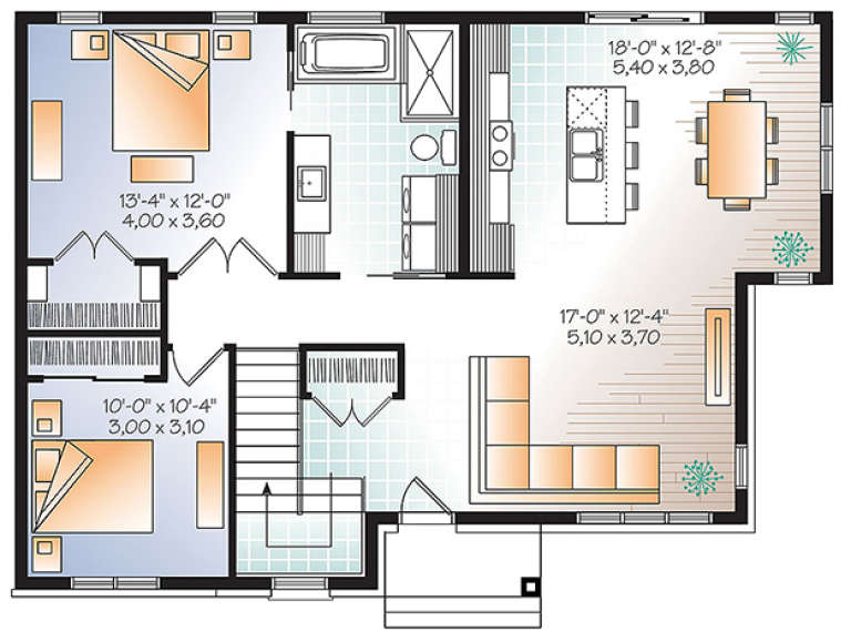 House Plan House Plan #17741 Drawing 1