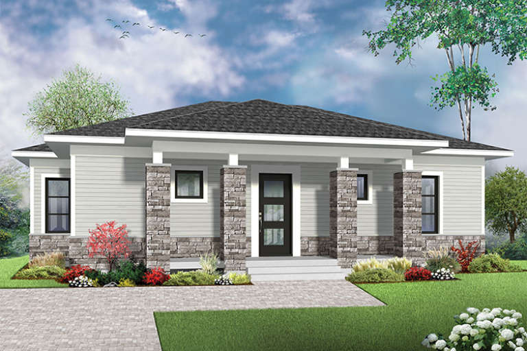 House Plan House Plan #17745 Front Elevation