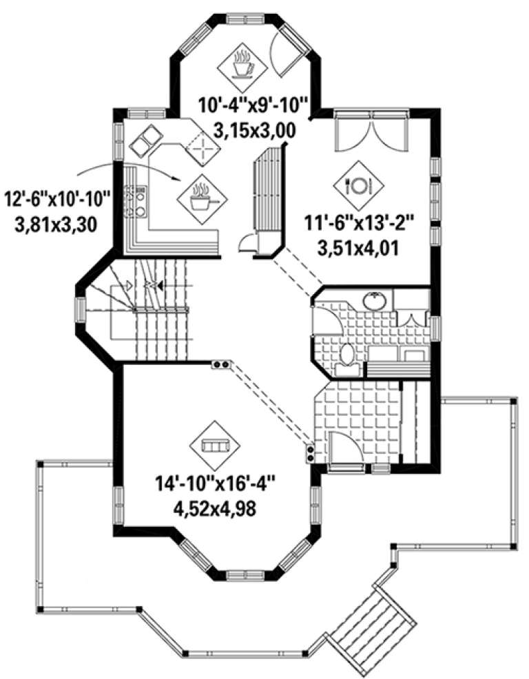 House Plan House Plan #17804 Drawing 1