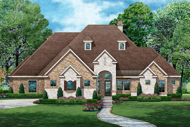 House Plan House Plan #17915 Front Elevation