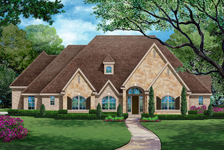 House Plan House Plan #17920 Front Elevation