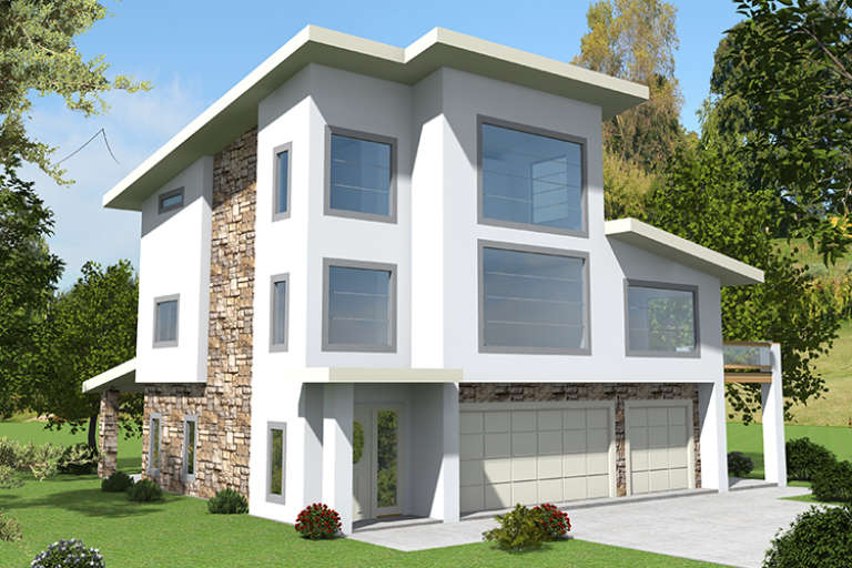 House Plan House Plan #17931 Front Elevation