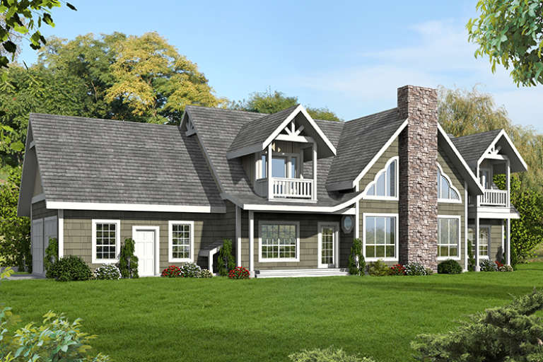 House Plan House Plan #17933 Front Elevation