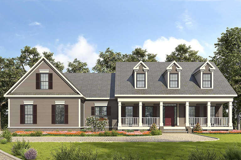 House Plan House Plan #18051 Front Elevation
