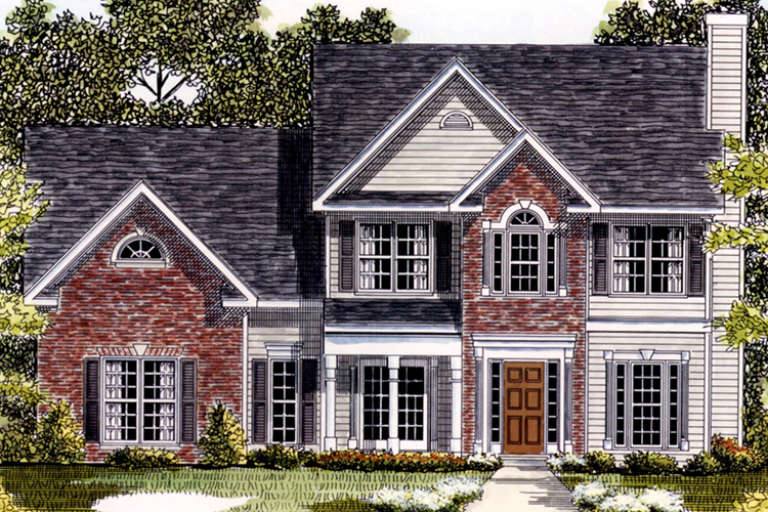 House Plan House Plan #18218 Front Elevation