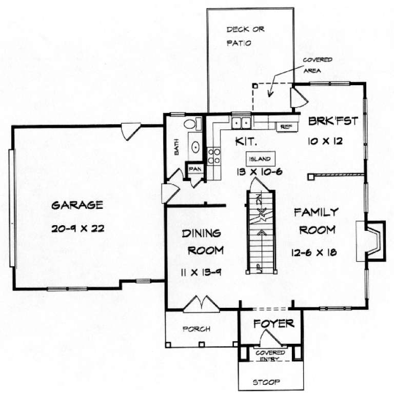 House Plan House Plan #18218 Drawing 1