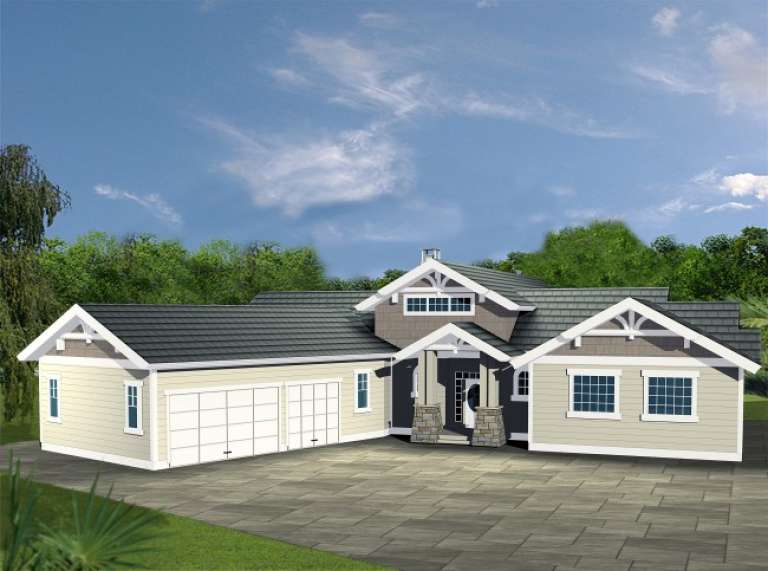 House Plan House Plan #1823 Front Elevation