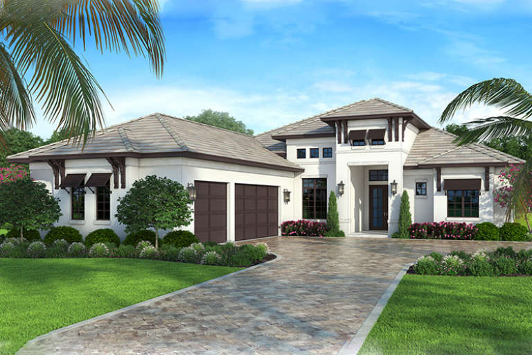 House Plan House Plan #18265 Front Elevation
