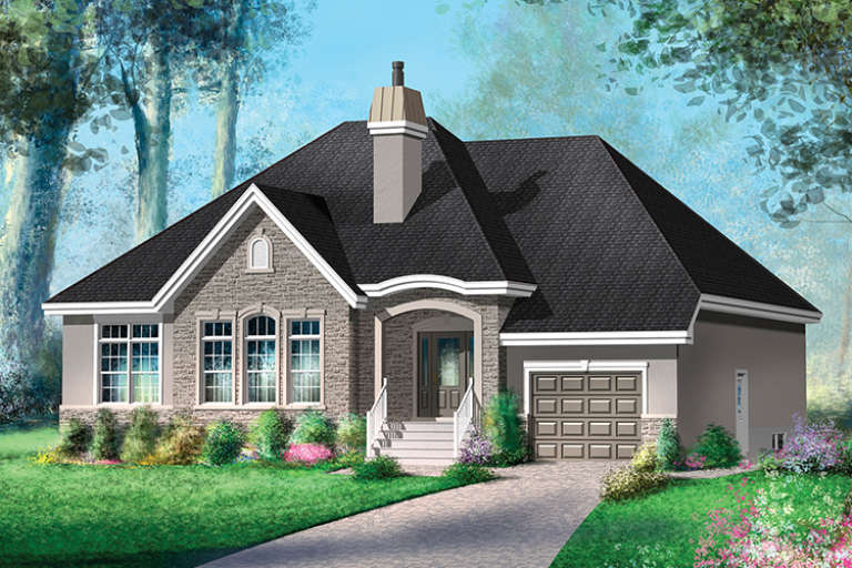 House Plan House Plan #18297 Front Elevation