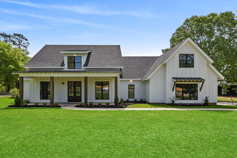Country Plan: 2,686 Square Feet, 4 Bedrooms, 2.5 Bathrooms - 041-00160