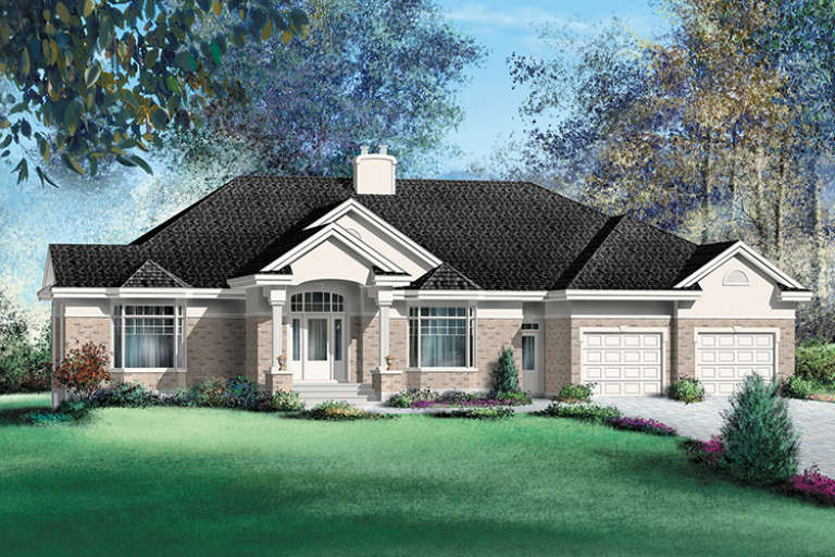 House Plan House Plan #18416 Front Elevation