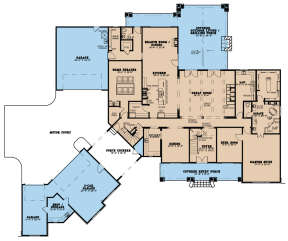 European Plan: 6,356 Square Feet, 5 Bedrooms, 5.5 Bathrooms - 8318-00042