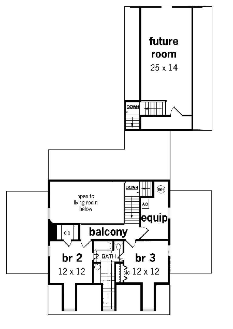 House Plan House Plan #1851 Drawing 2