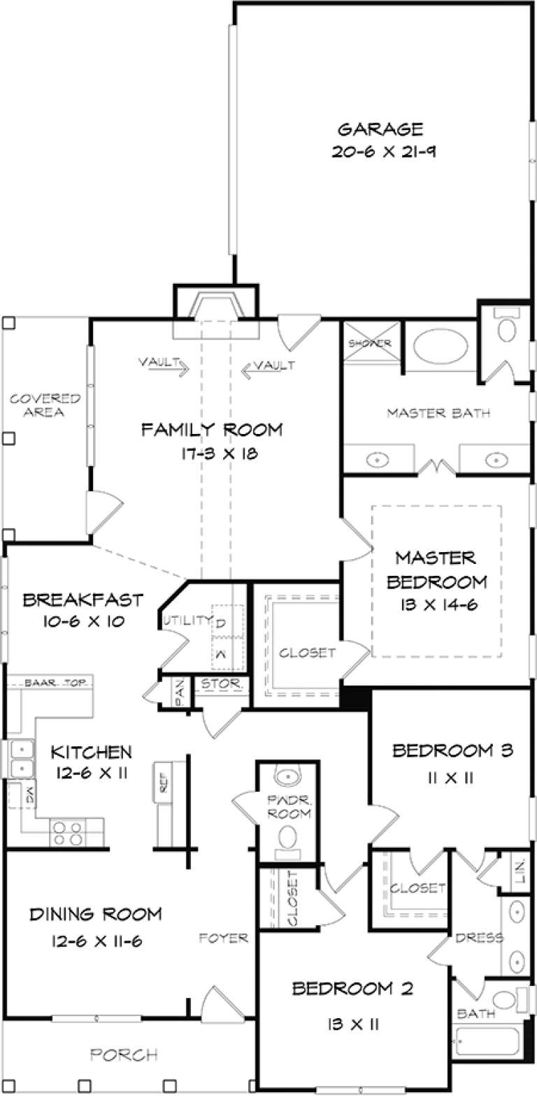 House Plan House Plan #18582 Drawing 1
