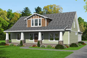 Craftsman Plan: 2,373 Square Feet, 3 Bedrooms, 2.5 Bathrooms - 2559-00390