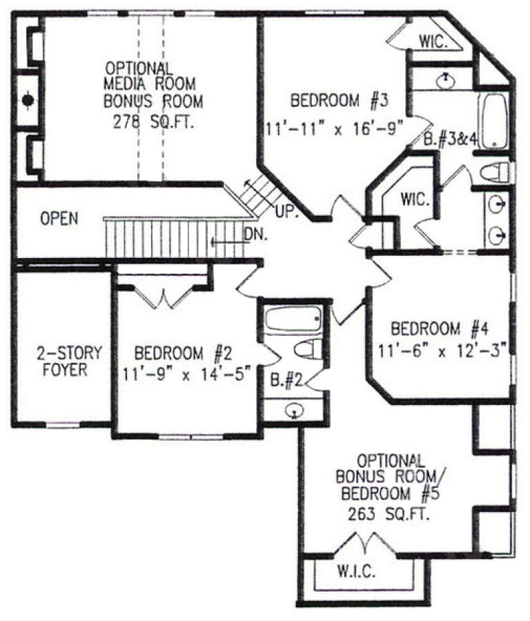 House Plan House Plan #18624 Drawing 2