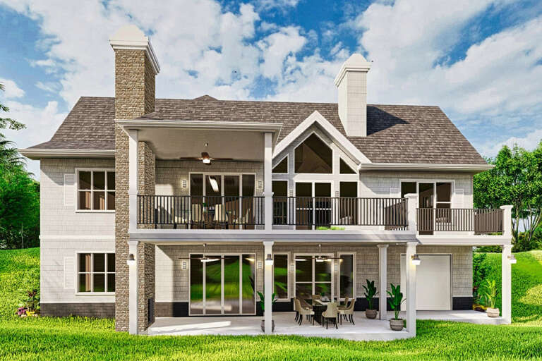 Ranch Plan: 1,459 Square Feet, 3 Bedrooms, 2 Bathrooms - 699-00070