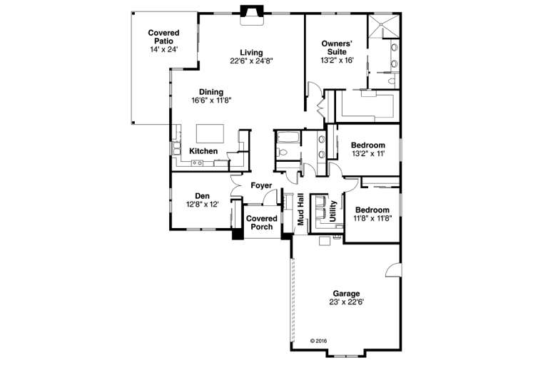 House Plan House Plan #18723 Drawing 1