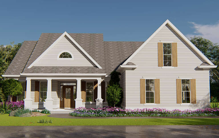 House Plan House Plan #18794 Front Elevation 