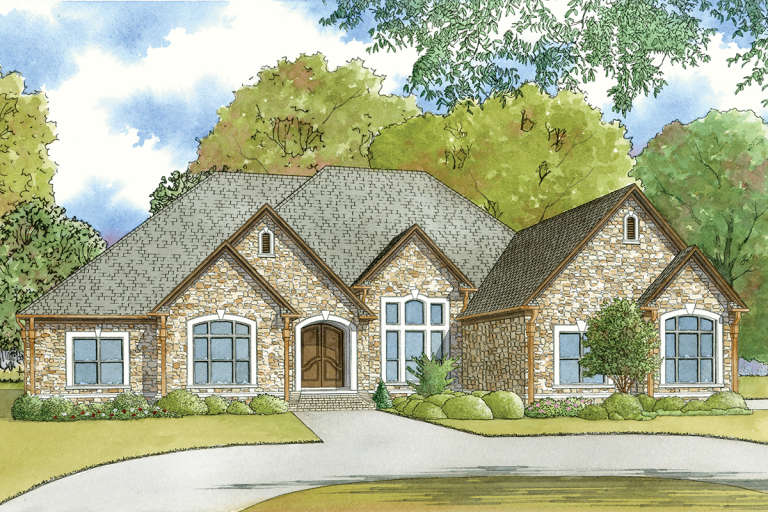 House Plan House Plan #18799 Front Elevation