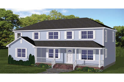 Traditional House Plan #526-00036 Elevation Photo