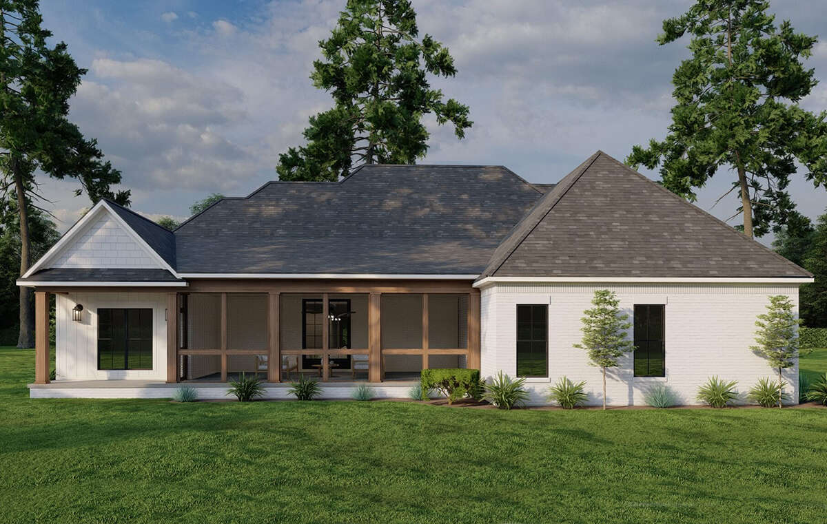 Traditional Plan: 2,199 Square Feet, 3 Bedrooms, 3.5 Bathrooms - 8318-00071