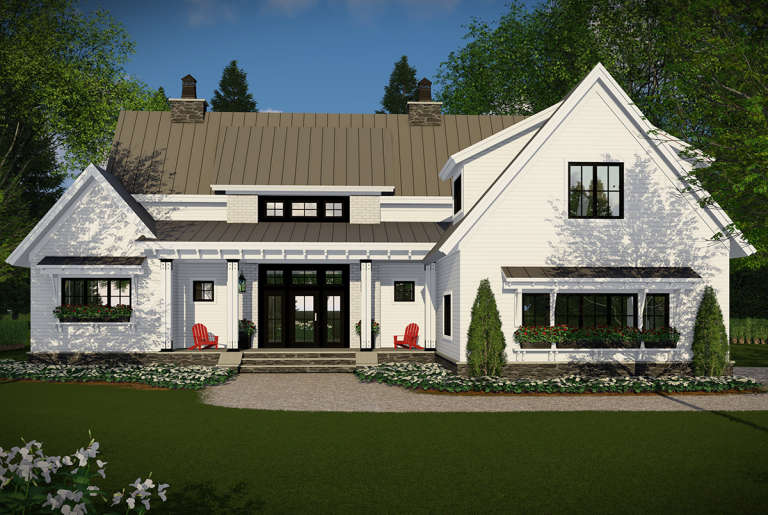 House Plan House Plan #19062 Front Elevation