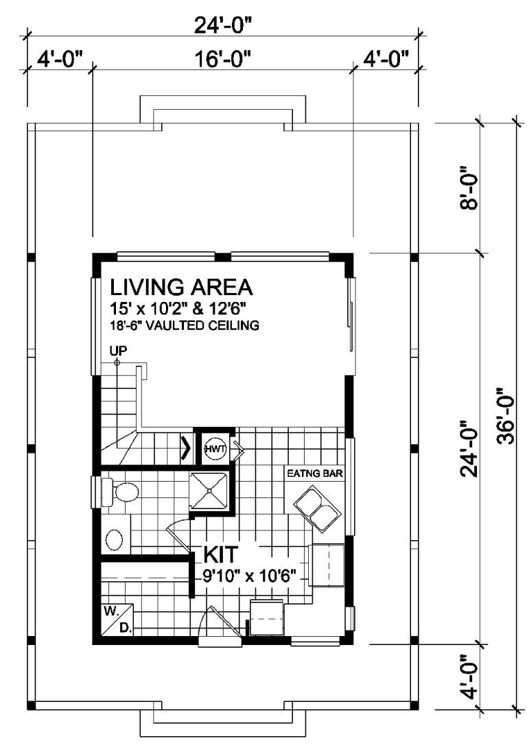 House Plan House Plan #19064 Drawing 1