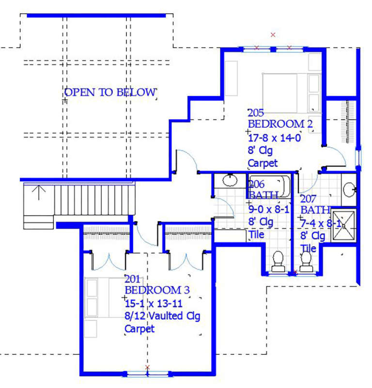 House Plan House Plan #19114 Drawing 2