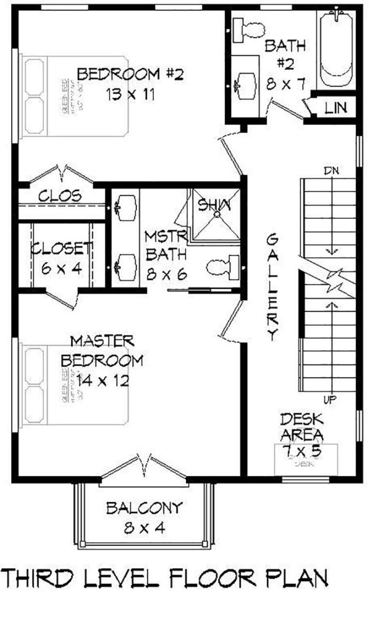 House Plan House Plan #19124 Drawing 3