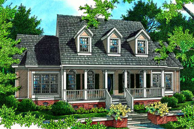 House Plan House Plan #1920 Front Elevation 