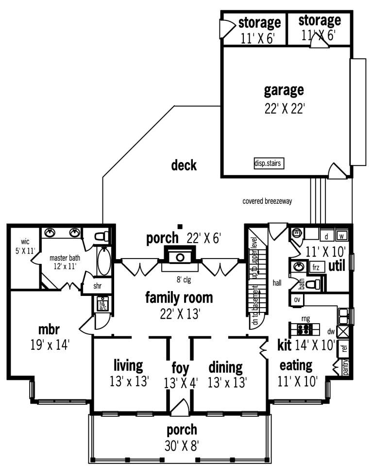 House Plan House Plan #1920 Drawing 1