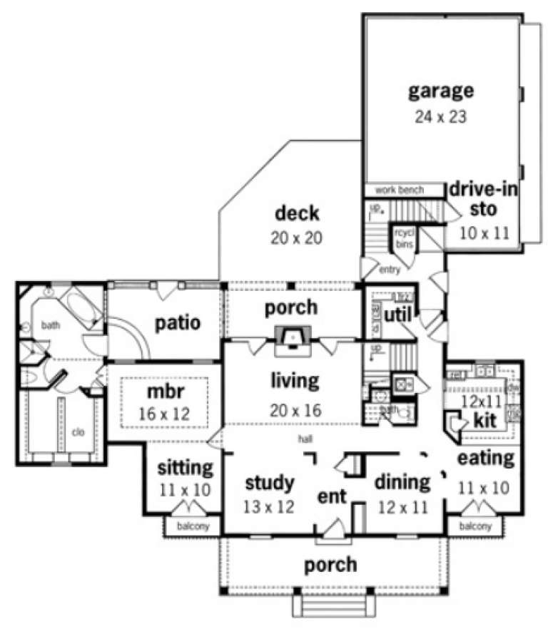 House Plan House Plan #1927 Drawing 1