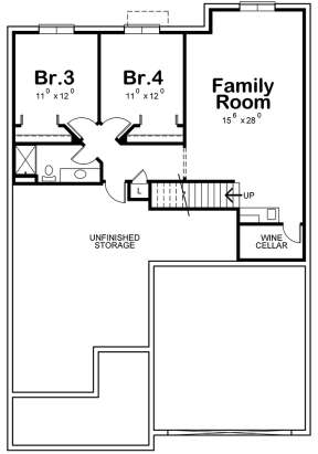 Craftsman Plan: 1,898 Square Feet, 3-4 Bedrooms, 2.5 Bathrooms - 402-01521