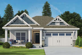 Craftsman Plan: 1,886 Square Feet, 3 Bedrooms, 2.5 Bathrooms - 402-01523