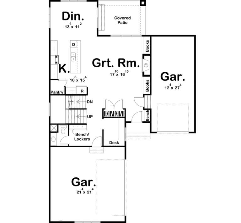 House Plan House Plan #19335 Drawing 1