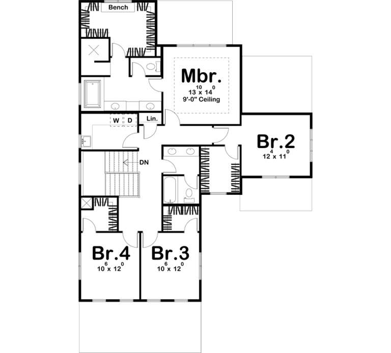 House Plan House Plan #19335 Drawing 2