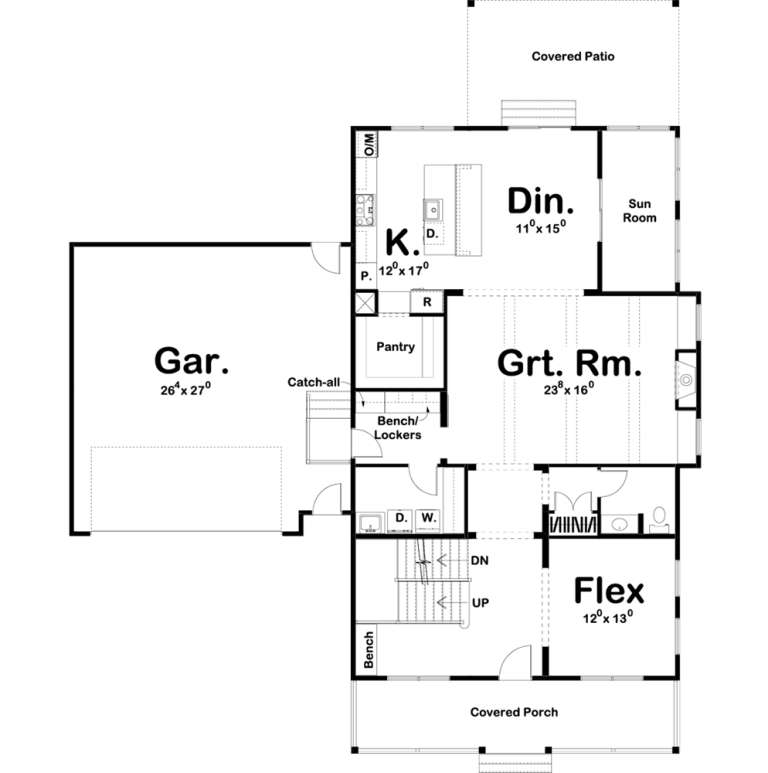 House Plan House Plan #19347 Drawing 1