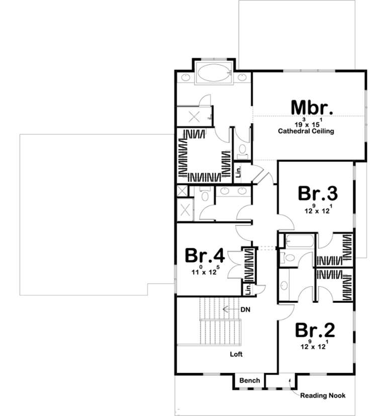House Plan House Plan #19347 Drawing 2