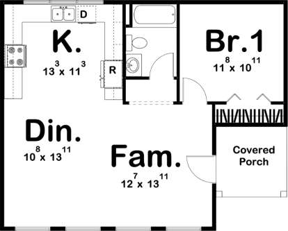 Main Floor for House Plan #963-00183