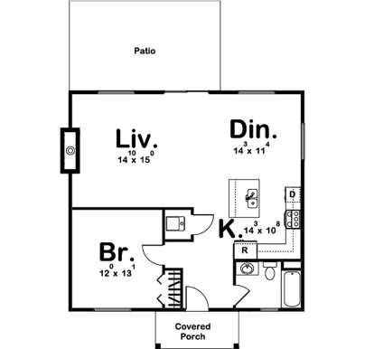 Main Floor for House Plan #963-00187