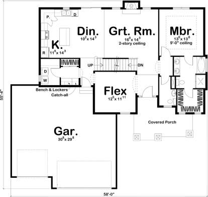 Main Floor for House Plan #963-00266