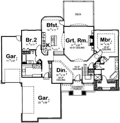 Main Floor for House Plan #963-00276