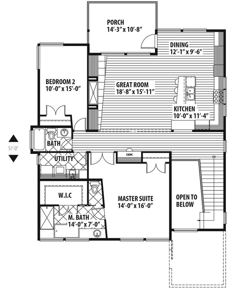 House Plan House Plan #19524 Drawing 2