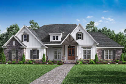 Craftsman House Plan #041-00174 Elevation Photo